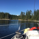 Sailing the inside passage of Vancouver Island and Desolation Sound